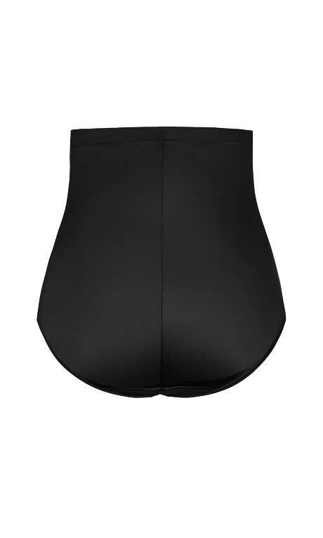 Plus Size Smooth & Chic Control Brief - black