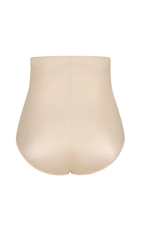 Plus Size Smooth & Chic Control Brief - latte