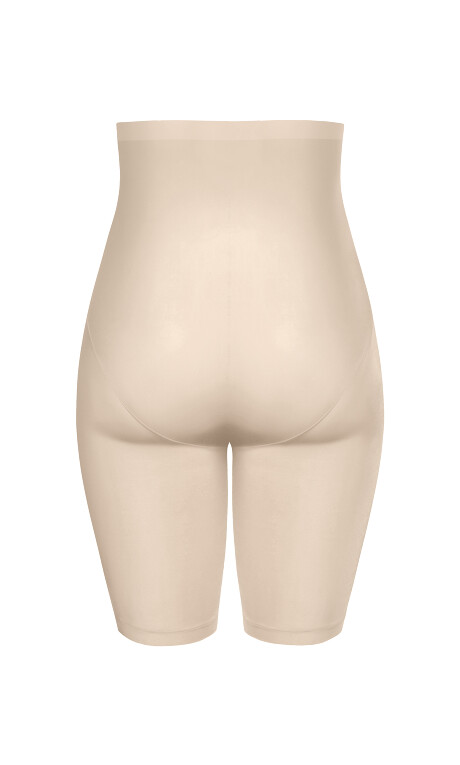 Smooth & Chic Thigh Shaper - latte Plus Size