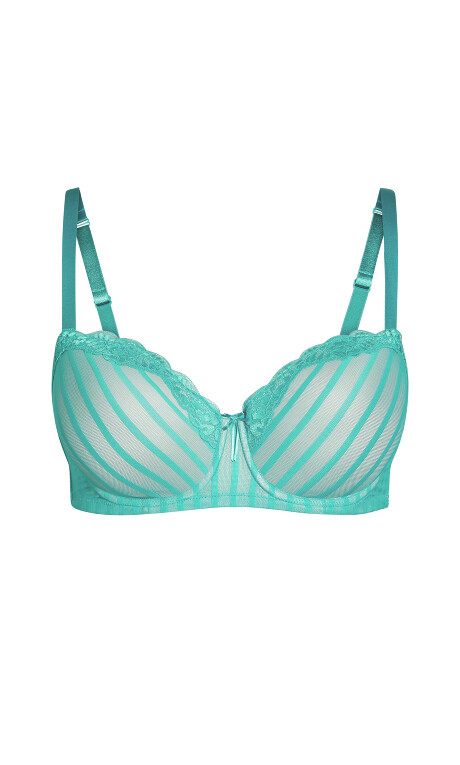 Fifi Contour Bra - jade Plus Size