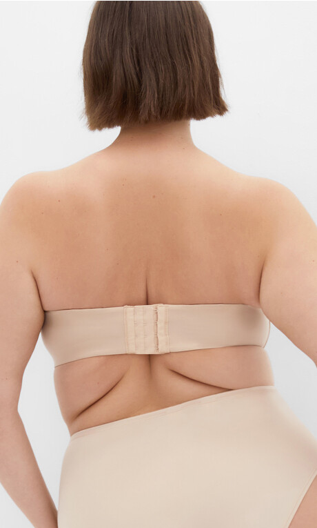 Plus Size Bodycon Multiway Bra - latte