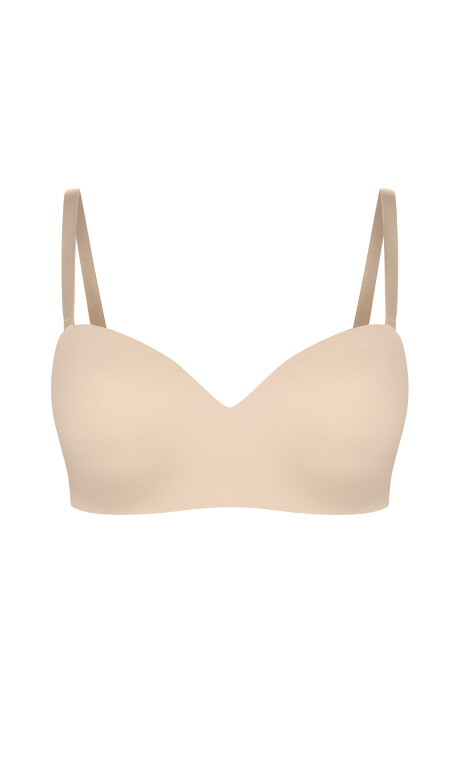 Plus Size Bodycon Multiway Bra - latte