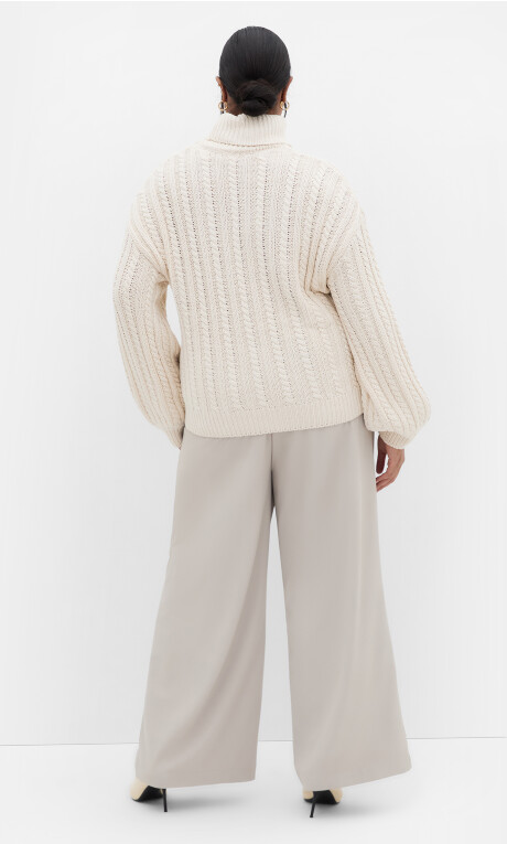 Plus Size Avah Jumper - creme