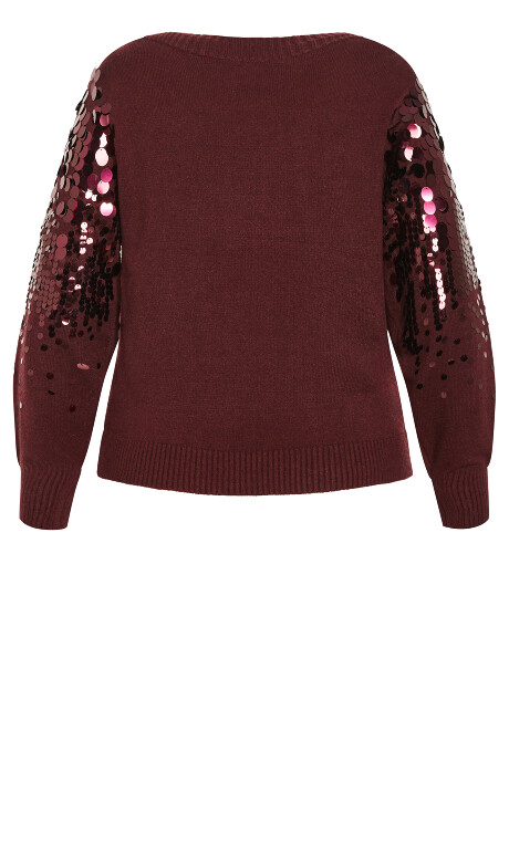 Braylin Jumper - oxblood Plus Size