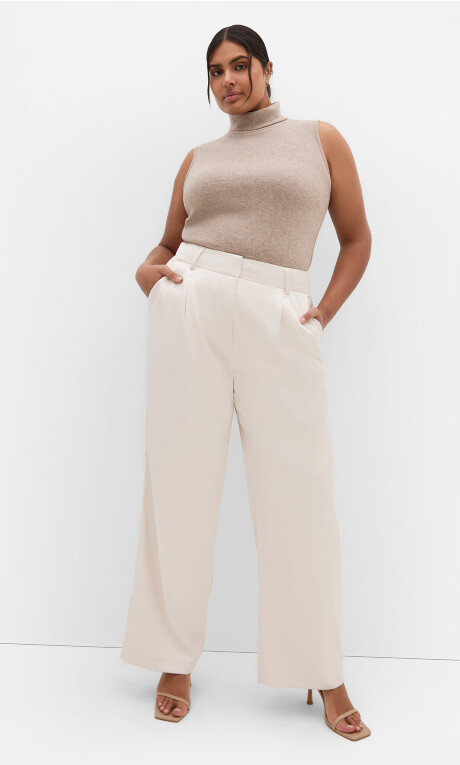 Plus Size Rylie Pant - oat