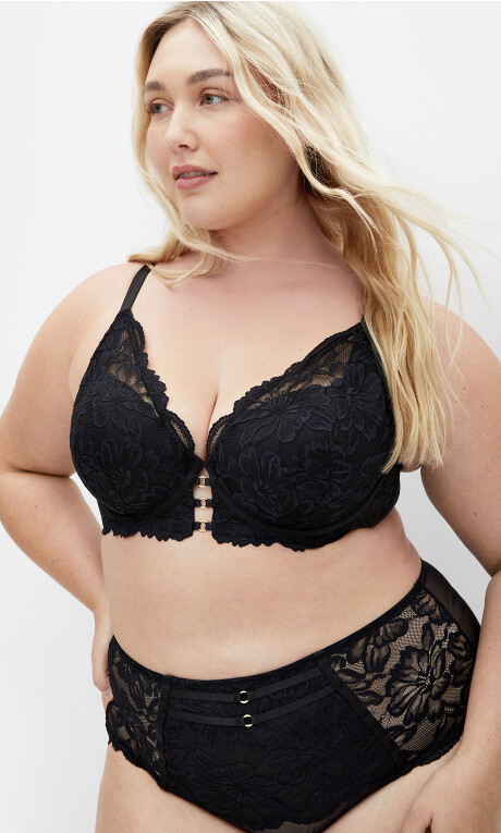Paige Contour Bra - black Plus Size
