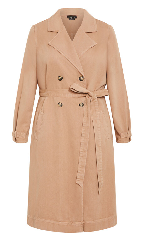 Laylo Trench Plus Size