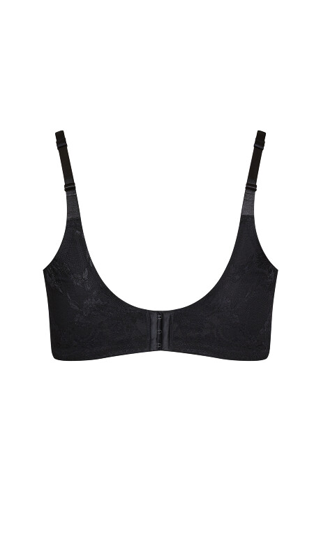 Sexy Glam T-Shirt Bra - black Plus Size