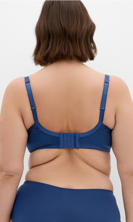 Plus Size Fifi Contour Bra - French Navy