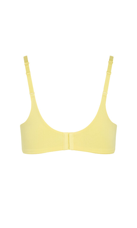 Plus Size Smooth & Chic Cotton T-Shirt Bra - Lemonade