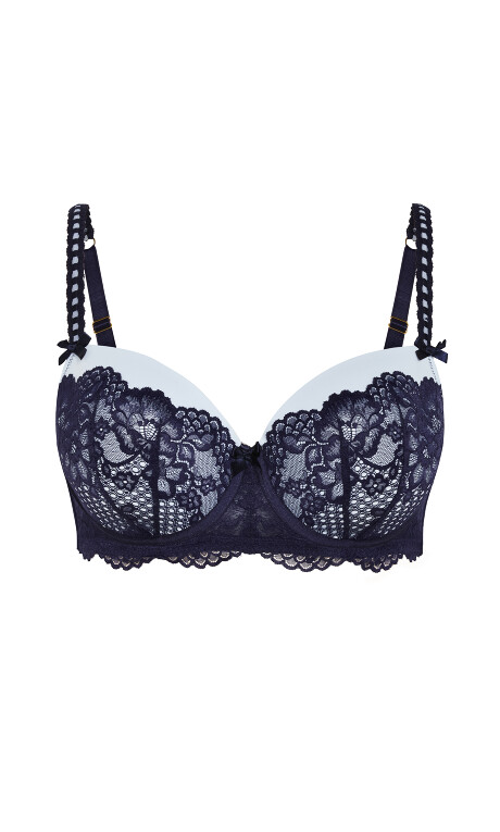 Leyla Contour Bra - french navy Plus Size
