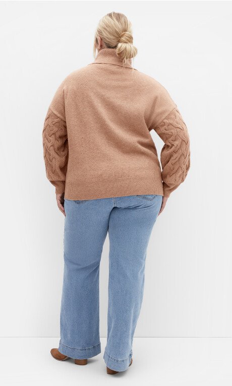 Ollie Jumper - natural Plus Size