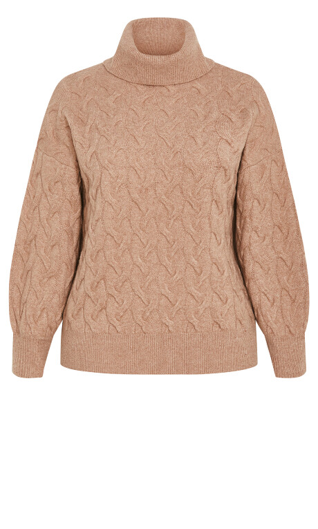Ollie Jumper - natural Plus Size