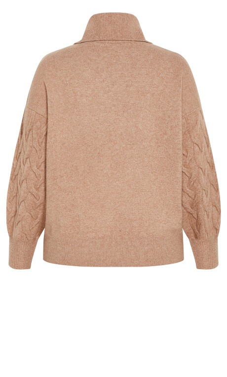 Ollie Jumper - natural Plus Size
