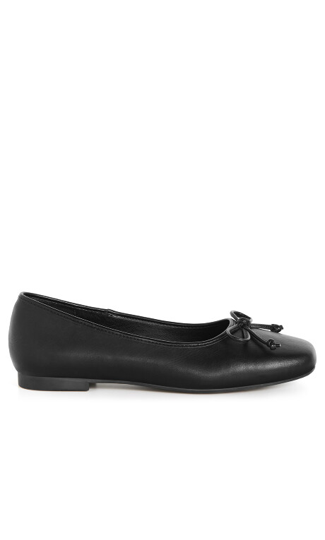 Ella Ballet Flat - black Plus Size