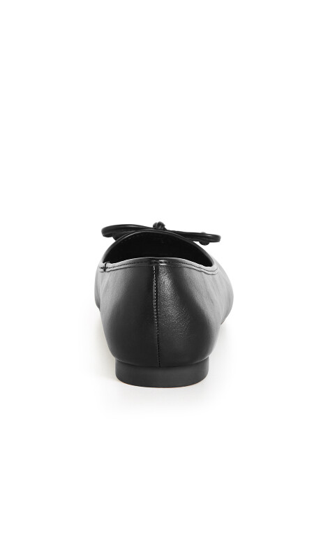 Ella Ballet Flat - black Plus Size