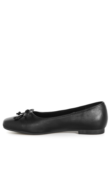 Ella Ballet Flat - black Plus Size