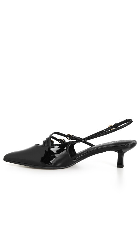 Novah Heel - black Plus Size
