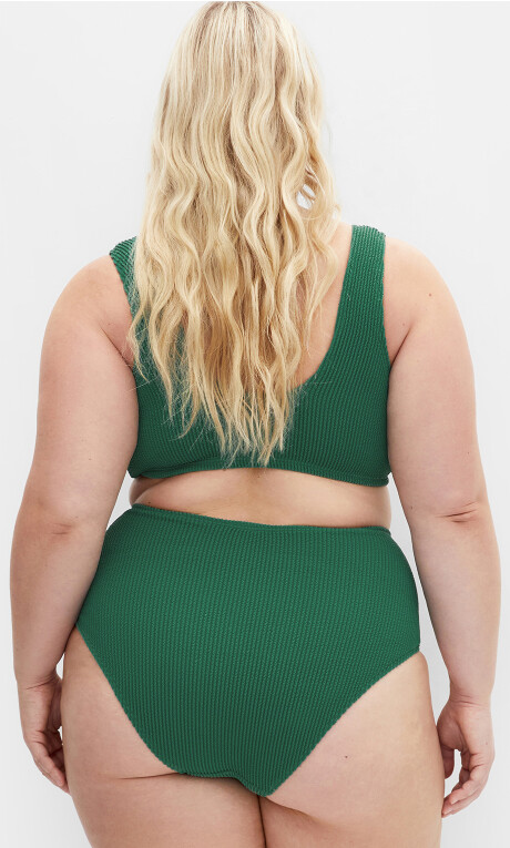 Avalon Bikini Top - green Plus Size