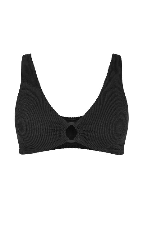 Avalon Bikini Top - black Plus Size