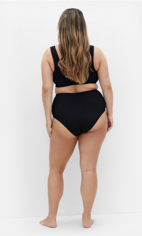 Avalon Hi Waist Bikini Brief - black Plus Size