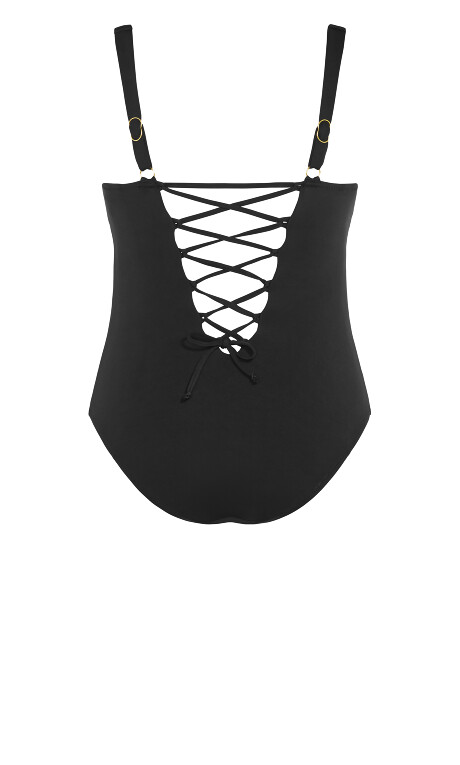 Vigo 1 Piece - black Plus Size