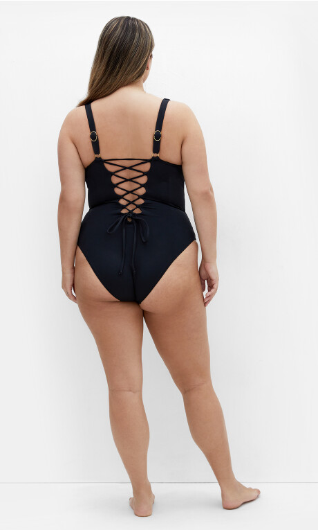 Vigo 1 Piece - black Plus Size