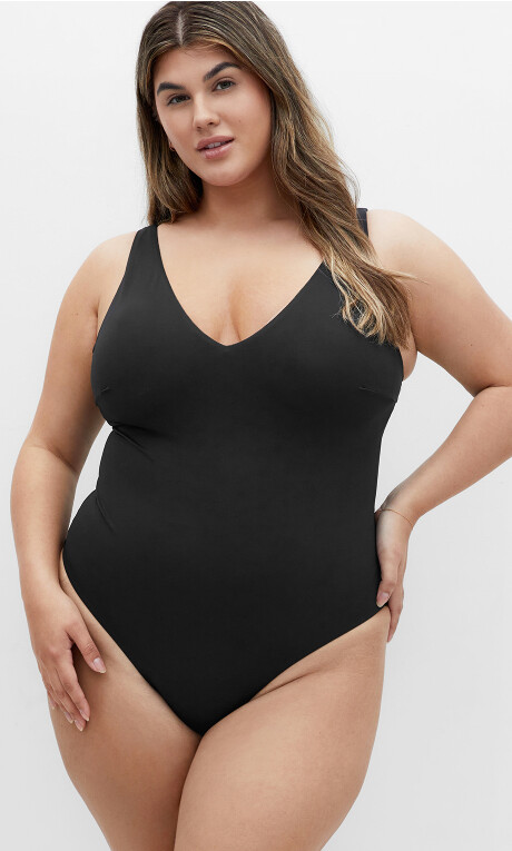 Vigo 1 Piece - black Plus Size