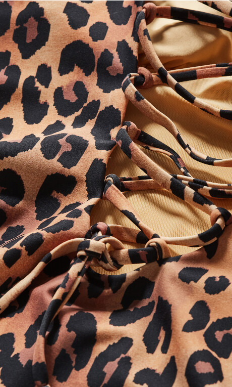 Vigo Print 1 Piece - animal Plus Size