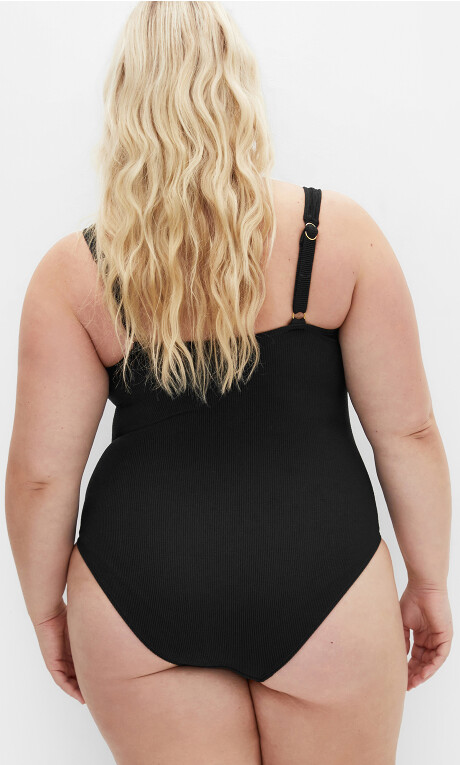 Corfu Underwire 1 Piece - black Plus Size