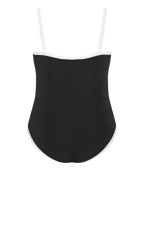 Corfu 1 Piece - black Plus Size