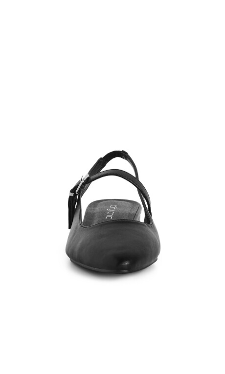 WIDE FIT Peasley Slingback - black matte Plus Size