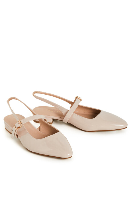 WIDE FIT Peasley Slingback - beige Plus Size