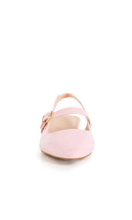 Plus Size WIDE FIT Peasley Slingback - soft pink