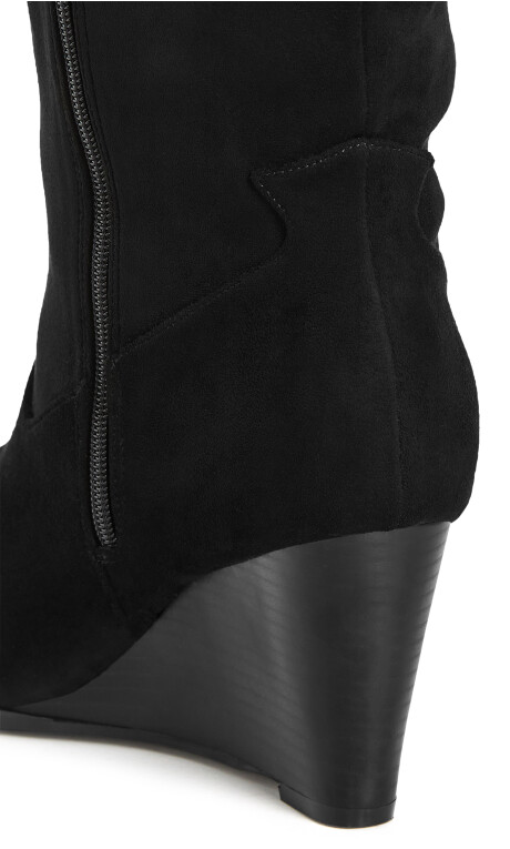 WIDE FIT Anastasia Boot - black Plus Size