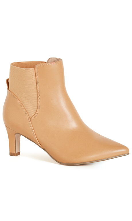 WIDE FIT Sadie Ankle Boot - caramel Plus Size