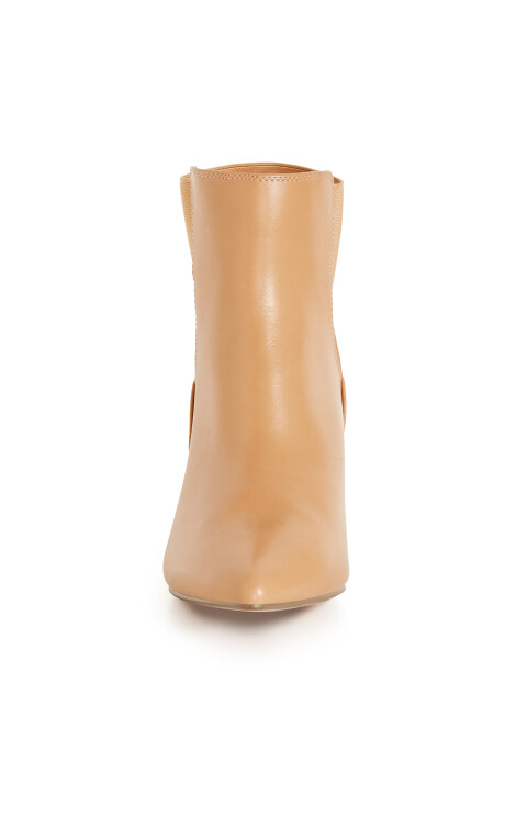WIDE FIT Sadie Ankle Boot - caramel Plus Size