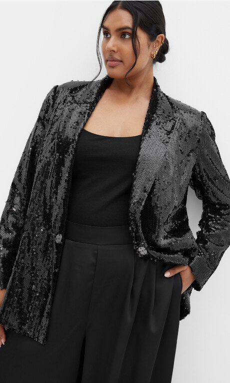 Equinox Jacket - black Plus Size