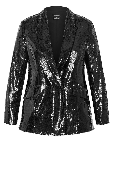 Equinox Jacket - black Plus Size