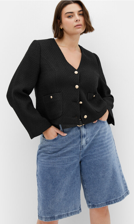 Plus Size Annabelle Jacket - Black