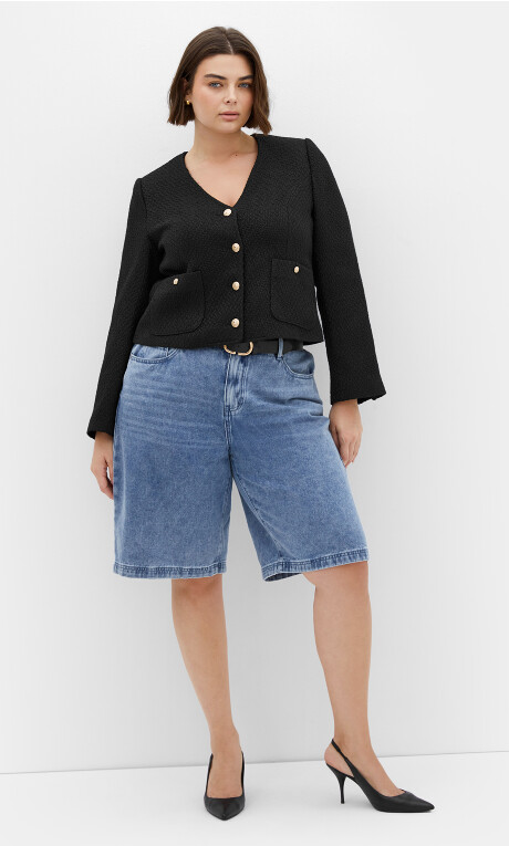 Plus Size Annabelle Jacket - Black