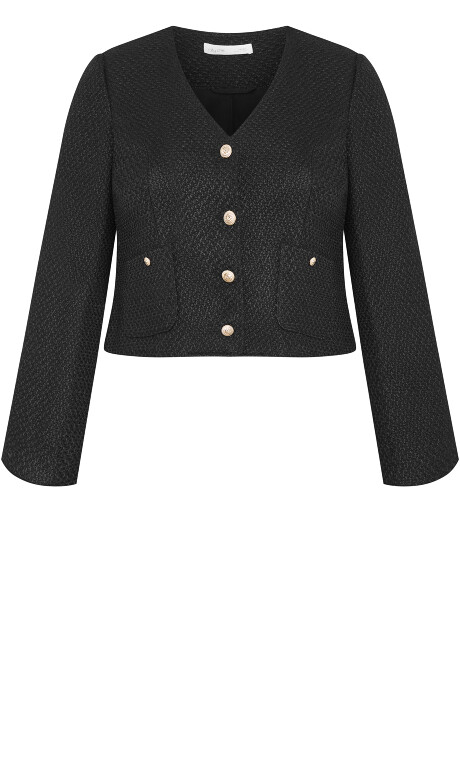 Plus Size Annabelle Jacket - Black