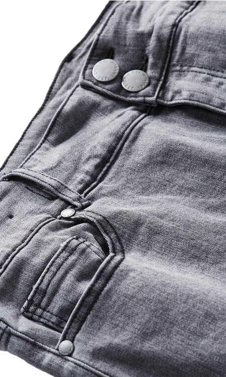 Plus Size Asha Lily Crop Jean - Grey Wash
