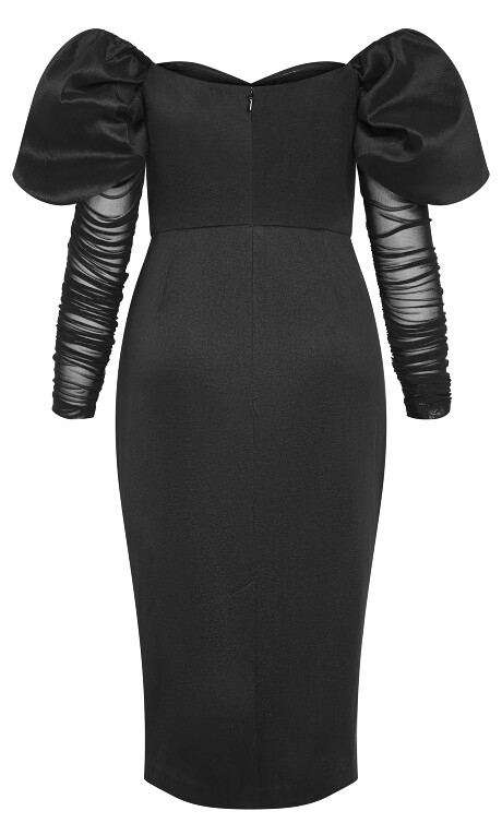 Plus Size DRESS VALENTINE - Black