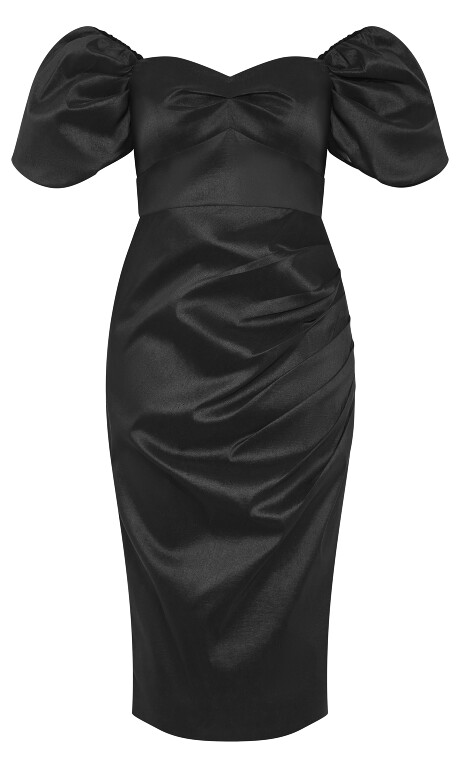 Plus Size DRESS VALENTINE - Black