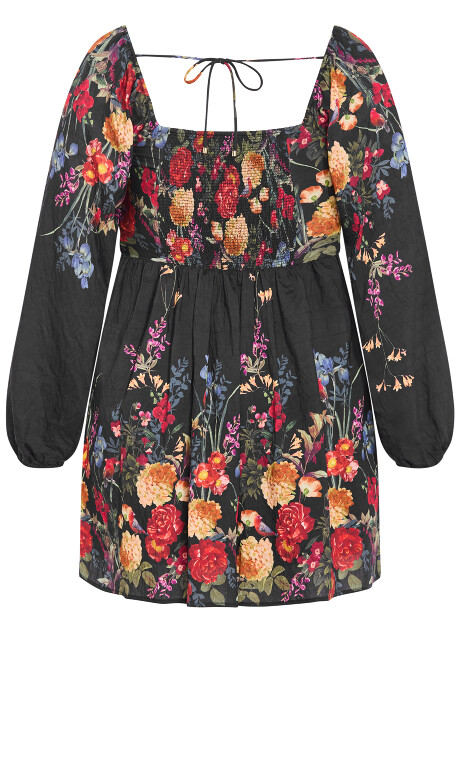 Plus Size Dress Eden Bdr - Eden Floral