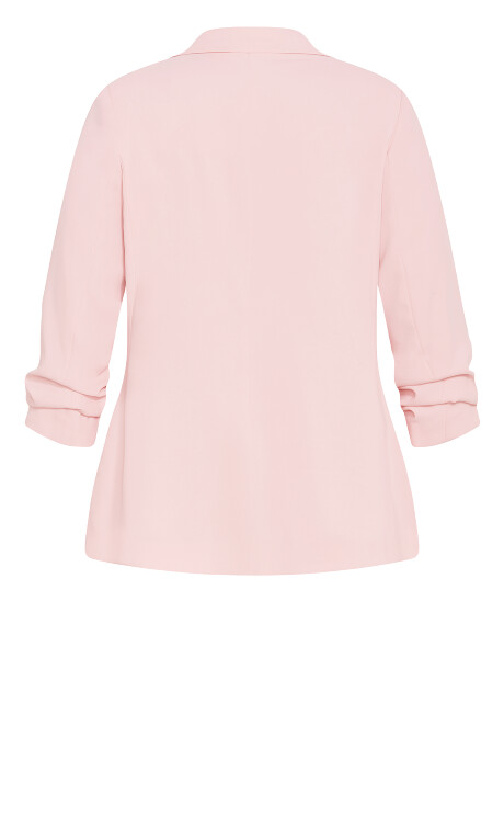 Plus Size Abbie Blazer - heavenly pink