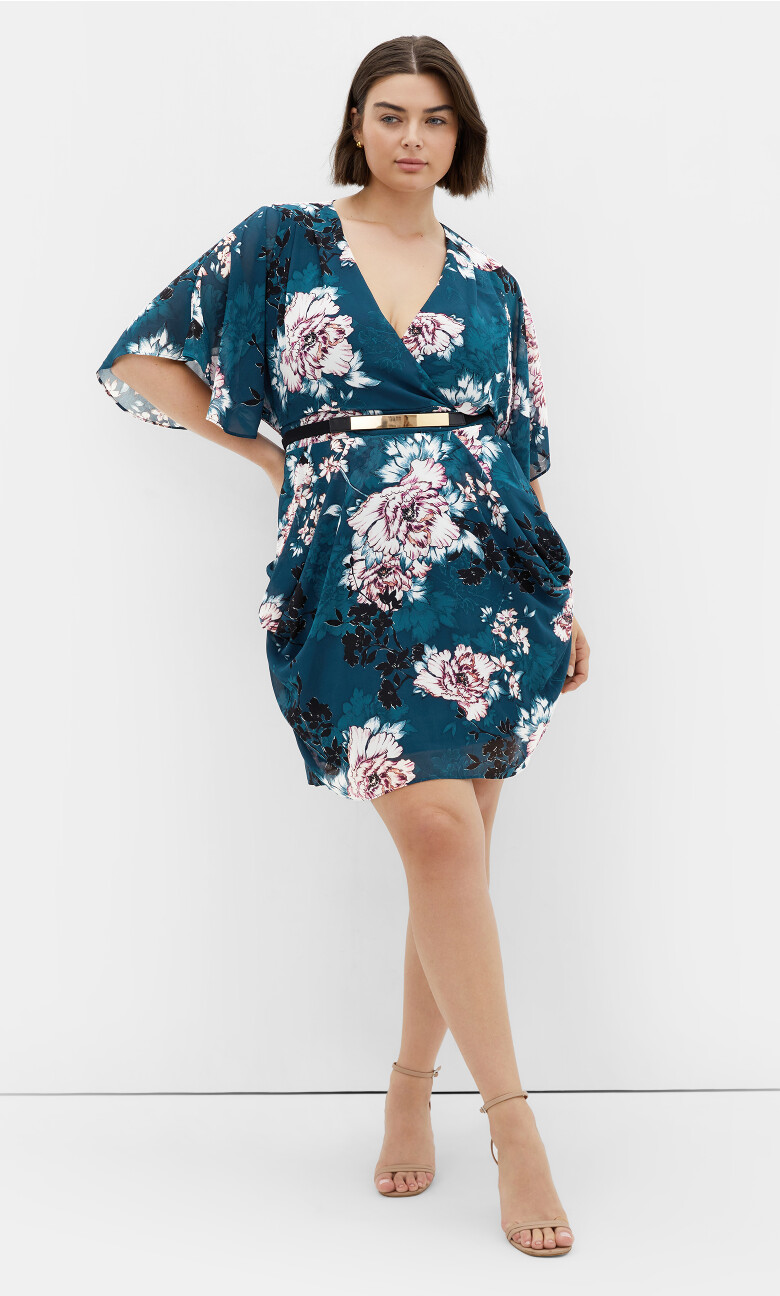 Plus Size Jade Blossom Dress