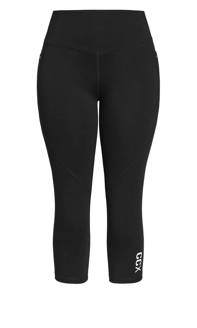 Active 3/4 Legging - black