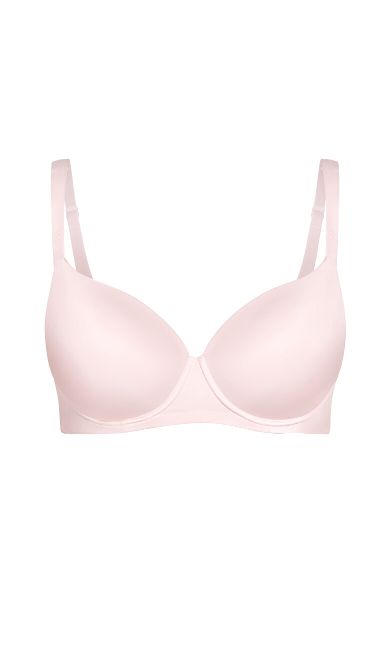 Smooth & Chic T-Shirt Bra - pink icing